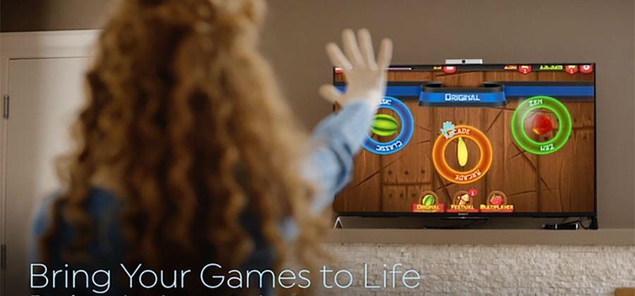 Zkoo hand gesture tracking camera plays games and more
