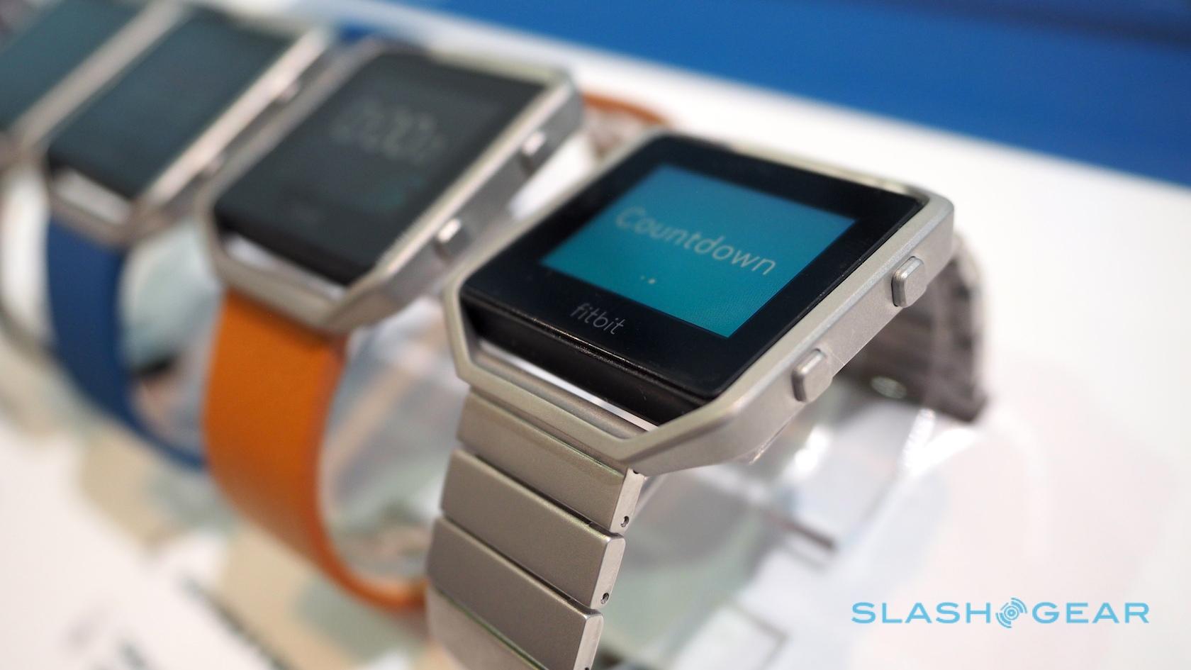 fitbit blaze display