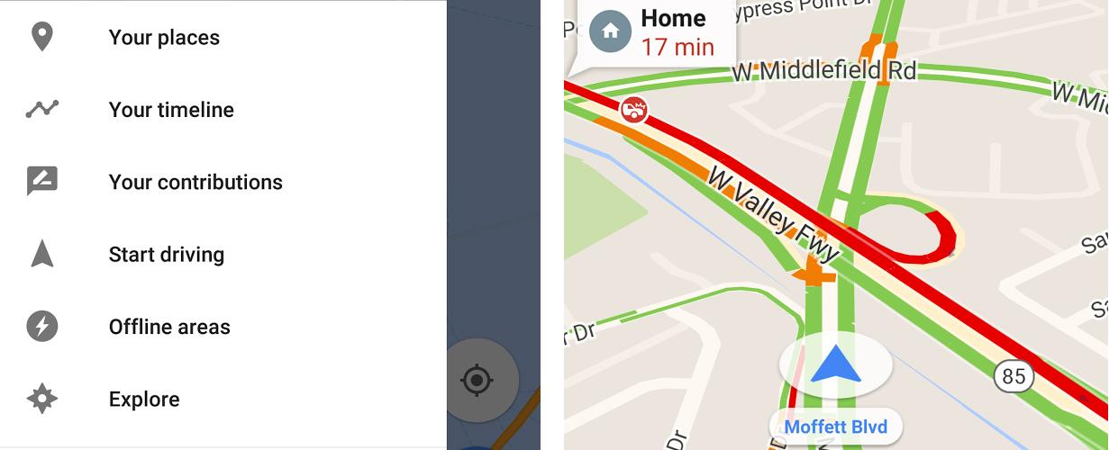 Google Maps Driving Mode adds intel to familiar routes SlashGear