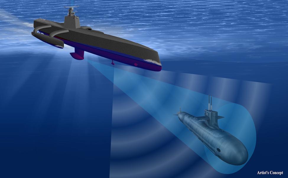 DARPA is launching an autonomous, submarine-hunting robot ship in April