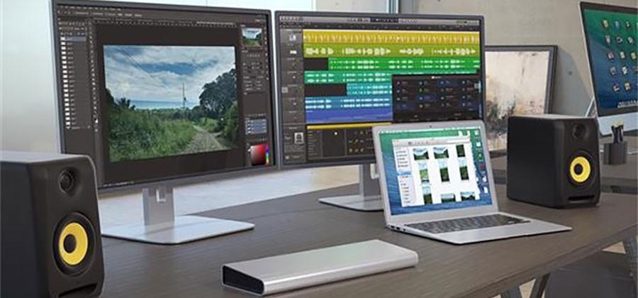 StarTech Thunderbolt 2 docking station supports dual monitors