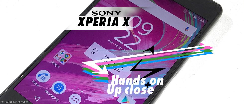 Sony Xperia X hands-on: unabashedly replacing Z