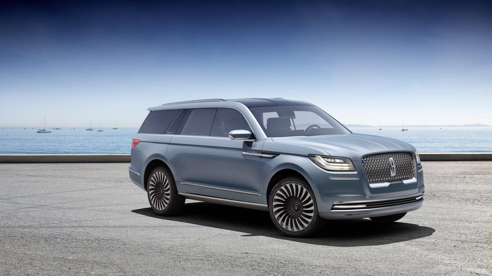 Lincoln Navigator Concept Says Gullwing Doors Are Quiet Luxury