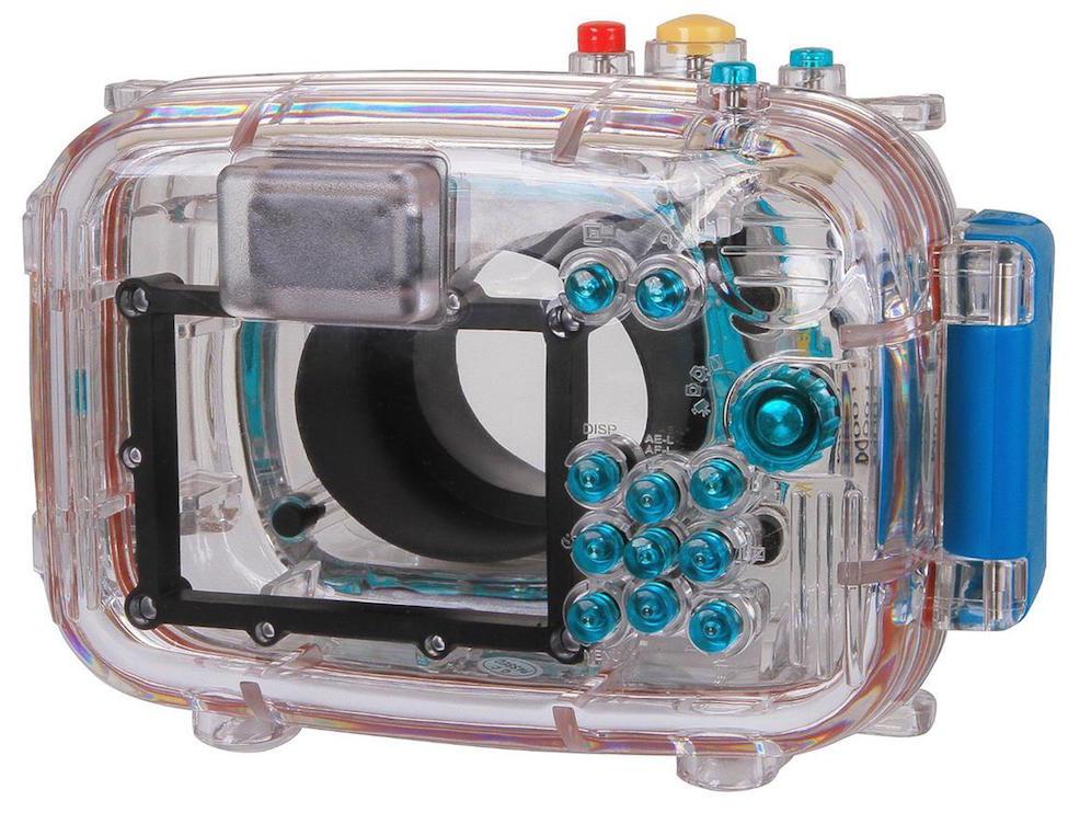 Take your DSLR underwater with Polaroid's housing cases