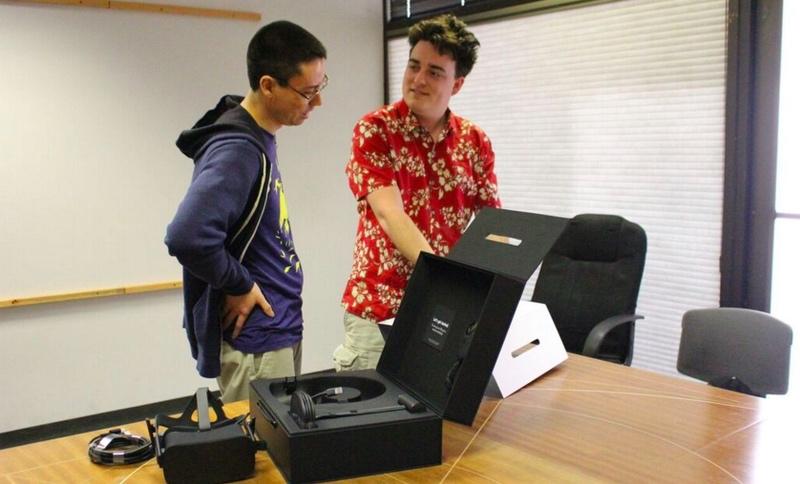 First Oculus Rift delivered in-person by founder Palmer Luckey