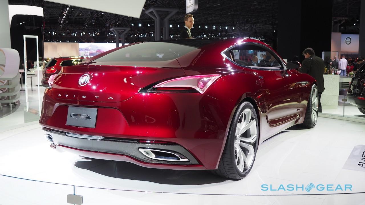 Buick's Avista looks great in red. You still can't have one SlashGear