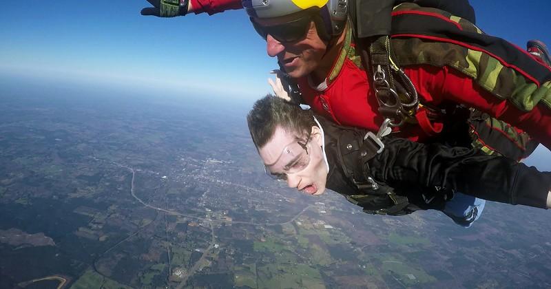 Paraplegic gamer gets to skydive, courtesy of NVIDIA SHIELD