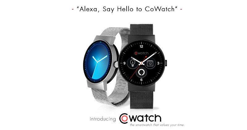 CoWatch wants to put Amazon’s Alexa on your wrist