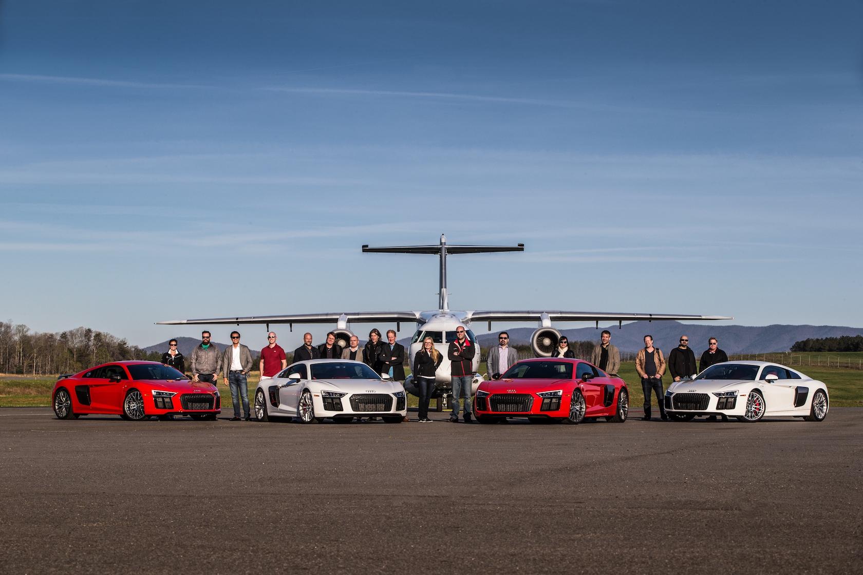 2017 Audi R8 V10 Plus at Daytona International Speedway
