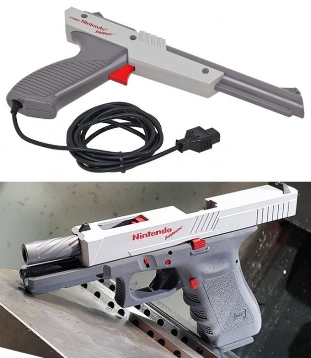 This Nintendo Zapper Glock fires 9mm rounds SlashGear