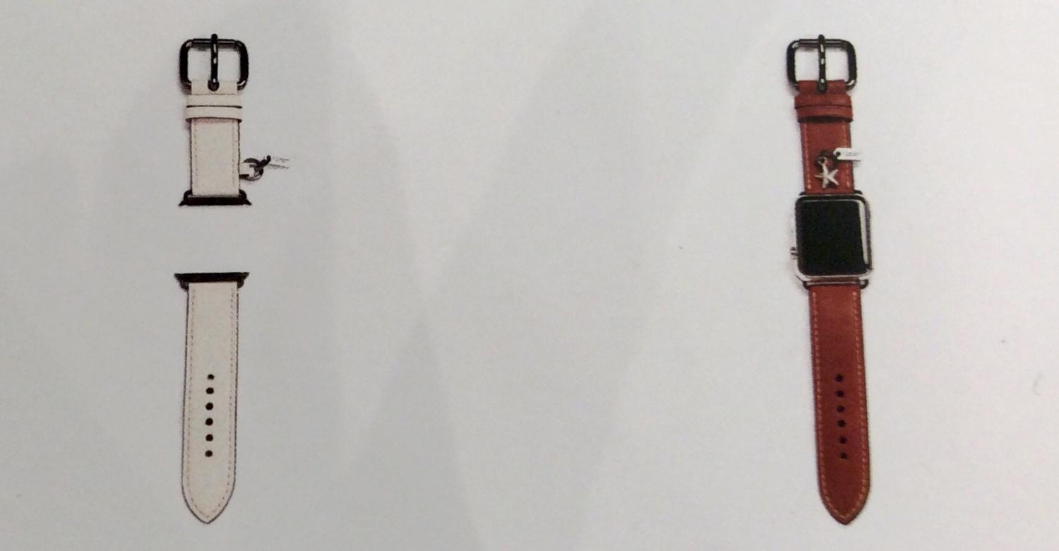 Coach leather Apple Watch bands coming in June