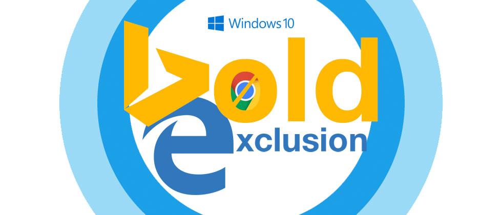 Windows 10 cuts Google Search and Chrome from Cortana
