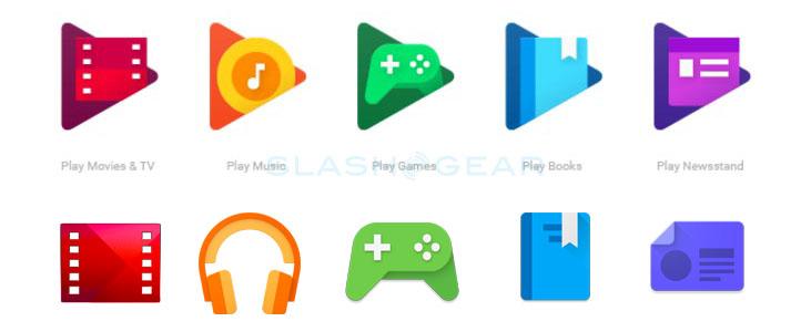Google Play Family Icons Updated With Consistent Designs Slashgear