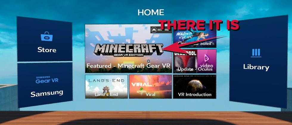 Minecraft Gearvr Released In Oculus Store Now Galaxy Downloads Aplenty Slashgear