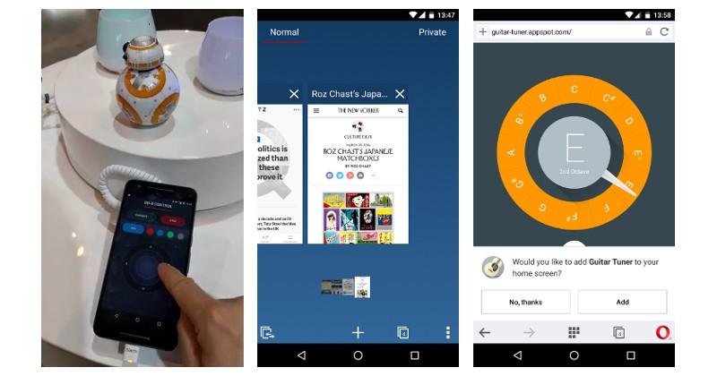 Opera’s Android browser can now control BB-8