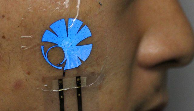 This ultra-thin electronic skin puts a digital display on your body