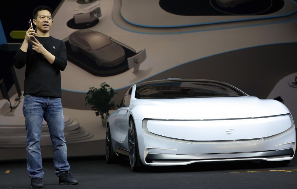 China's LeEco reveals Tesla-challenging autonomous EV