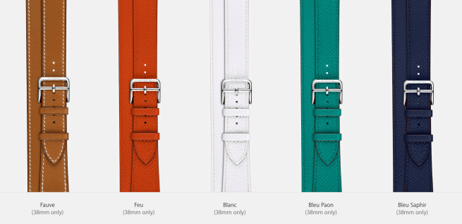 Apple Watch Hermes bands get new colors, will be sold individually