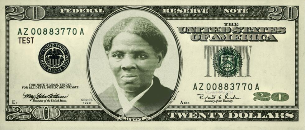 New $20 bill to depict Harriet Tubman; 3rd woman ever on US paper money