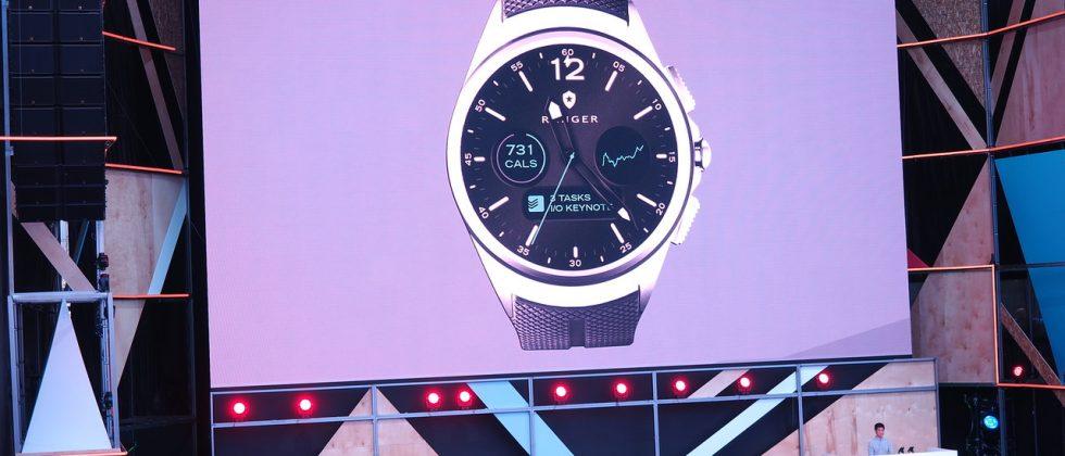 Android Wear 2.0 adds a tiny on-screen keyboard, bizarrely