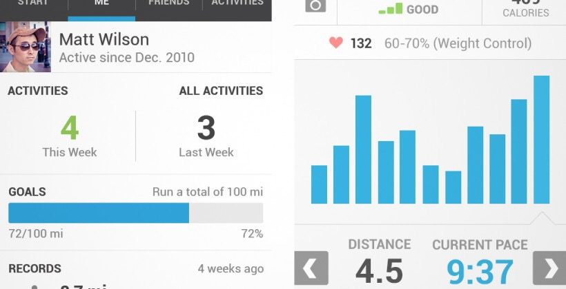 runkeeper activity tracker