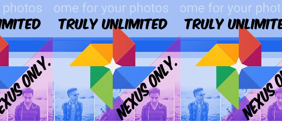 Nexus phones get unlimited “Original Quality” Google Photos storage soon