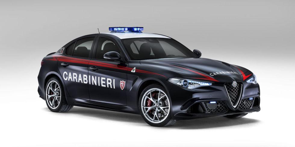 This 505hp Alfa Romeo Giulia is only for Italy's police force