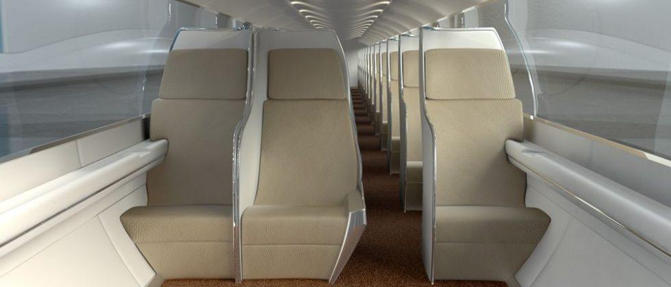 This is what a passenger Hyperloop’s interior may look like