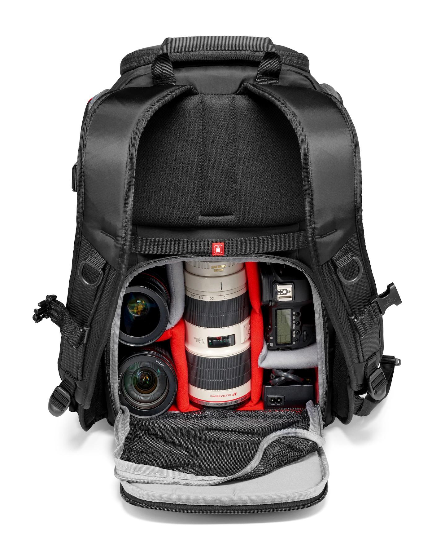manfrotto befree rear access advanced camera and laptop backpack v2