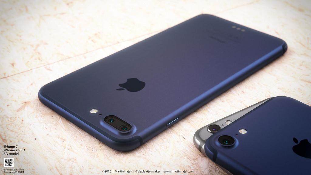 iPhone 7 (and iPhone Pro) in dark blue before WWDC - SlashGear