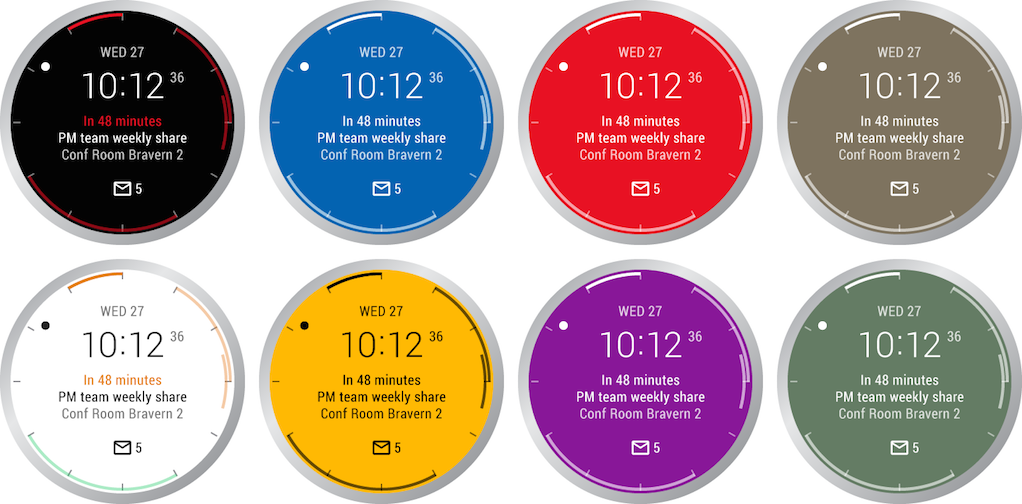 Microsoft rolls out Outlook watch face for Android Wear