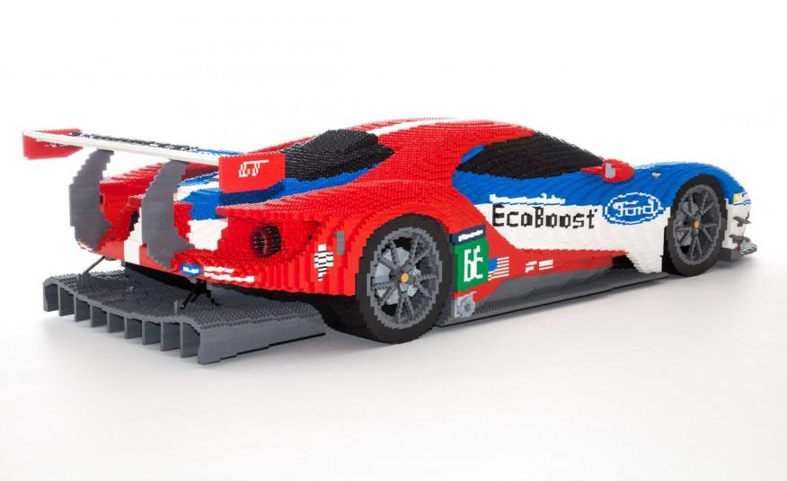 Ford GT 1:3-scale Lego model unveiled 