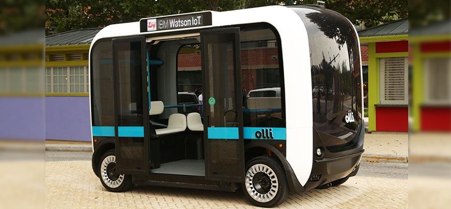 Olli self-driving bus uses IBM Watson, is live in Washington DC