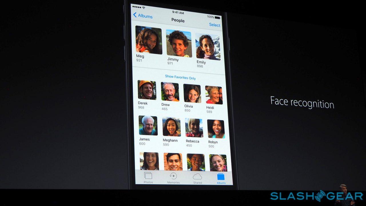 Apple Photos faces