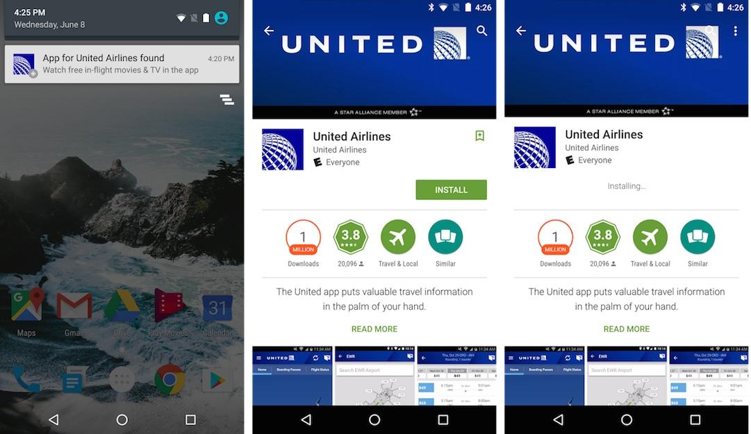 Android Nearby feature recommends, launches apps based on location