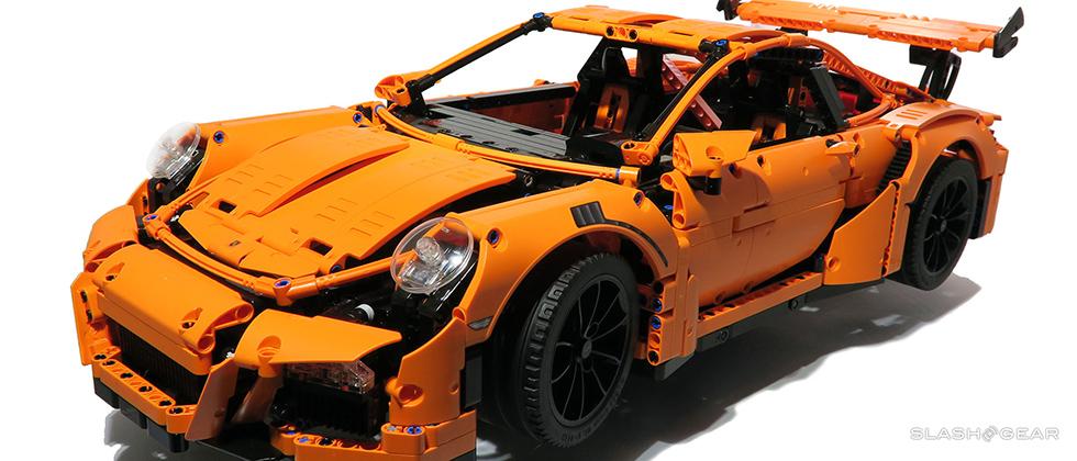 lego porsche build