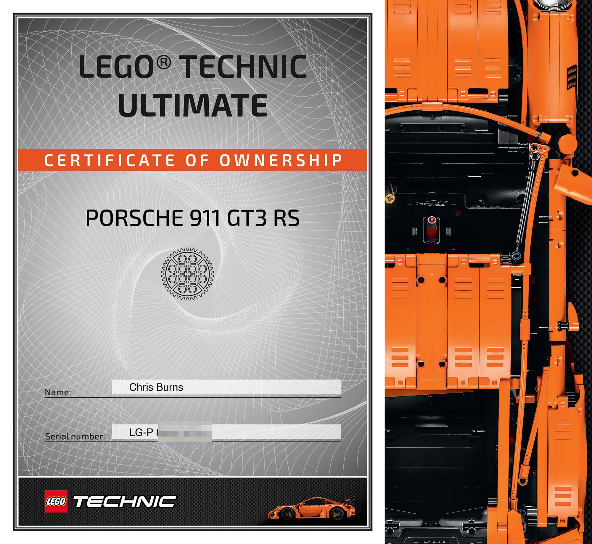 Lego Technic Porsche 911 Gt3 Rs Review Slashgear