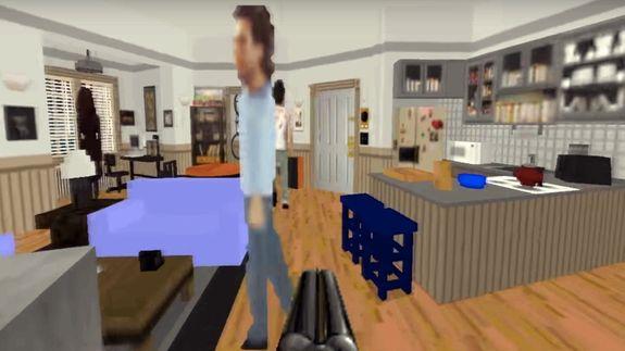 Tour Seinfeld’s apartment in this Doom II map