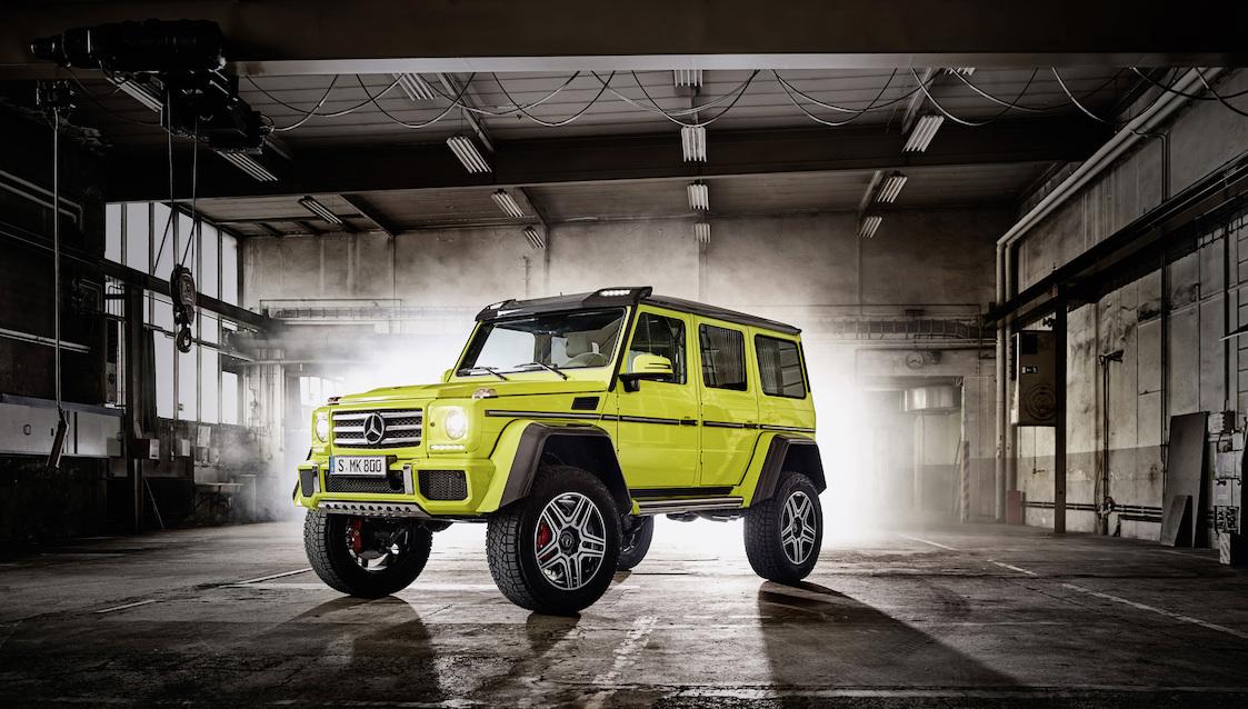 Mercedes-Benz G550 4×4² makes its US debut in 2017