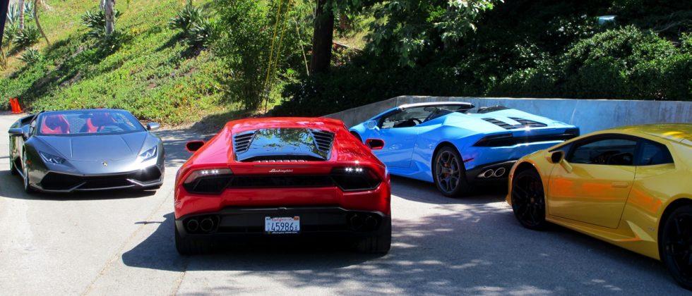 Millions worth in Lamborghini supercars gathering [Video]