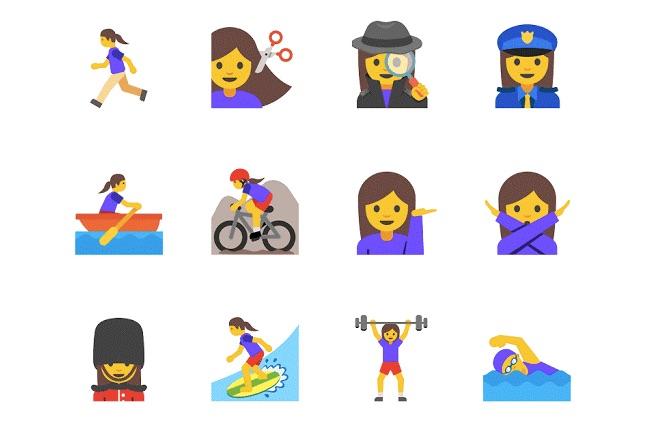 Google's diverse working women emoji approved by Unicode