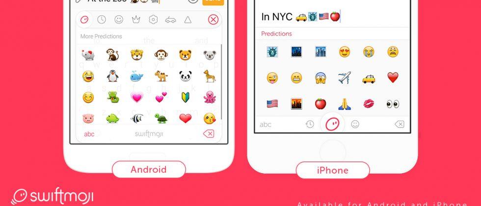 Swiftmoji brings predictive emoji keyboards to Android and iOS