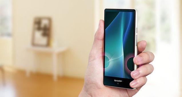 Sharp made another Japan-only phone with razor-thin bezels