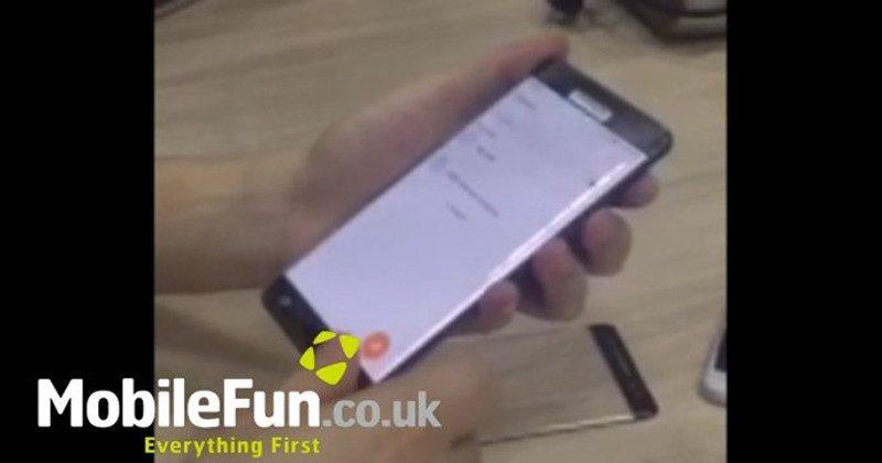 Galaxy Note 7 leaked video confirms curved edges