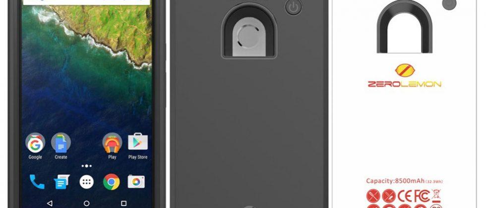 Huawei Nexus 6P ZeroLemon 8500mAh battery case debuts