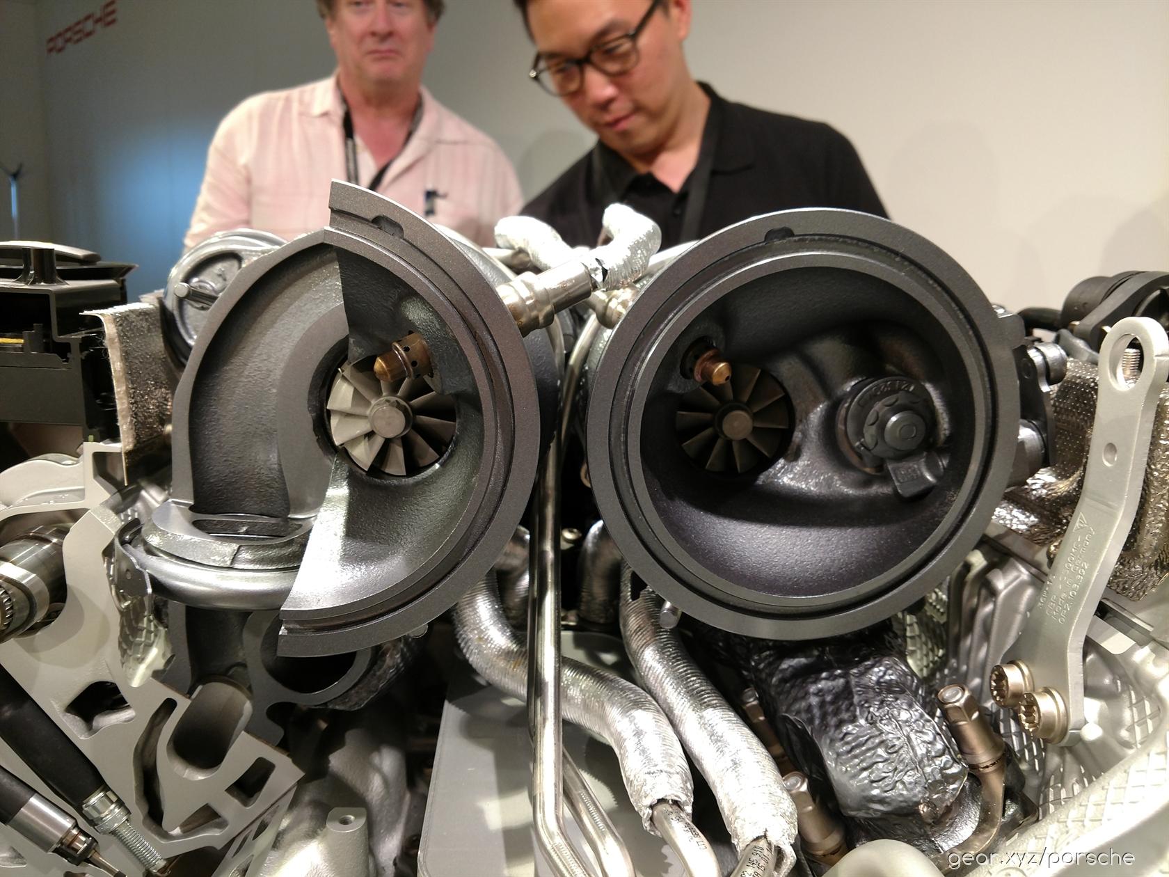 2017 Porsche Panamera Engine