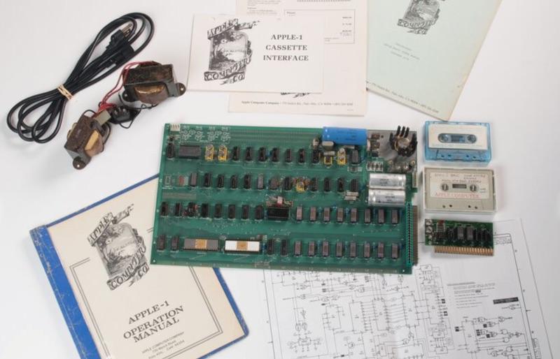 Rare Apple-1 'Celebration' model sells for $815K at auction