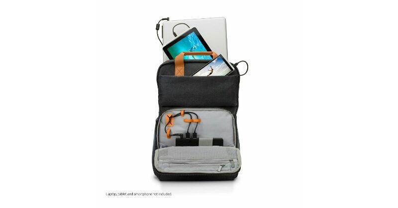 HP Powerup Backpack hides a 22400mAh battery for your laptop
