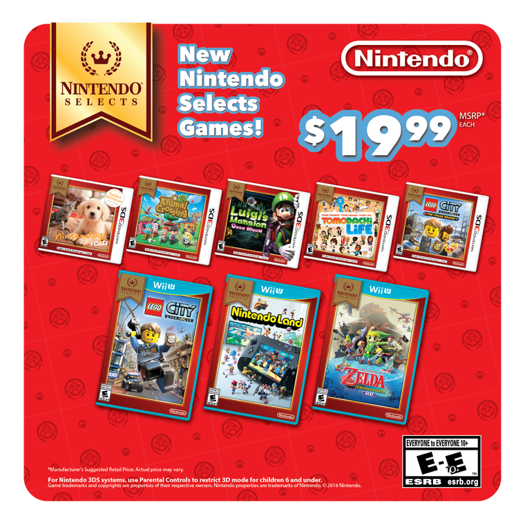 Nintendo Announces New 3ds Bundle Adds Eight Titles To Selects Lineup Slashgear