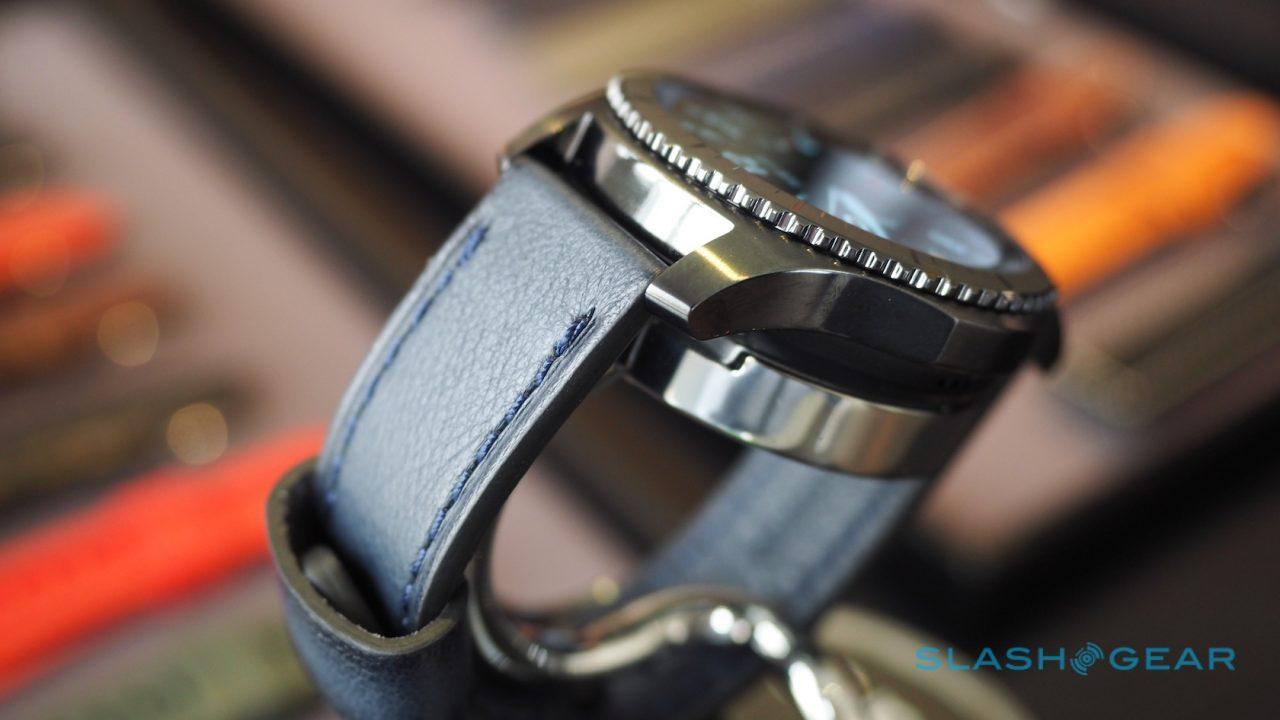 samsung gear s3 on hand